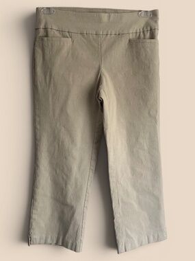 Christopher and Banks Khaki Capri Pants Size 6